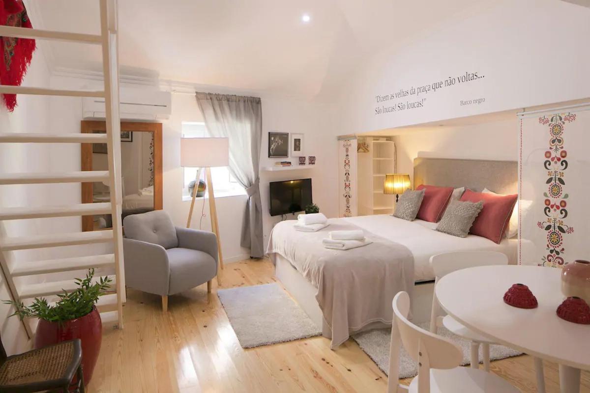 Central Mezzanine Studio Apartment Lisabona Exterior foto